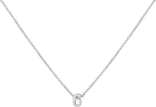 Number Necklace for Women Dainty 18K Gold Plated Pendant Necklace Charm Birth Month Personalized Jewelry Birthday Gift
