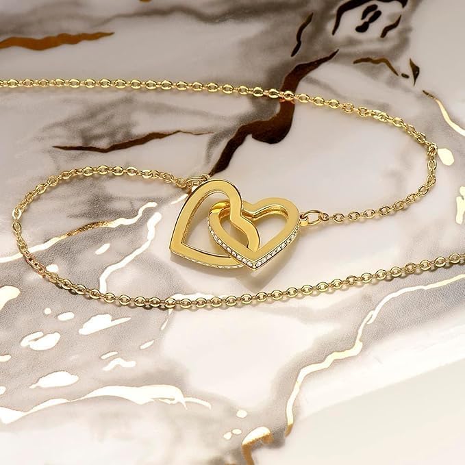 To My Soulmate Necklace For Women, Soul Mate Jewelry for Women, Future Wife Gifts, To My Wife Necklace from Husband, Gifts for Girlfriend, Pendant With Message Card