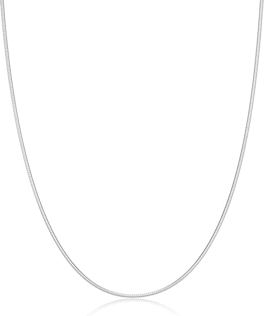 DEARMAY 14K Gold Plated Necklaces for Women, Dainty Gold Herringbone Choker Necklace Thin Layered Snake Chain Jewelry for Gifts