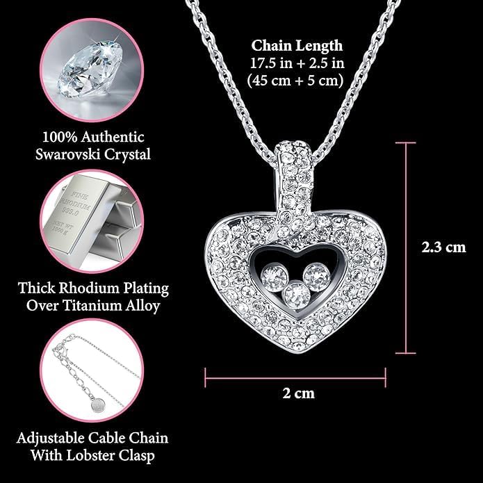 TRYNDI To My Wife Necklace from Husband - Soulmate, Girlfriend, Fiance Gift for Anniversary, Birthday, Christmas, Valentine's Day, Mother's Day - Romantic Wife Christmas Gift ideas