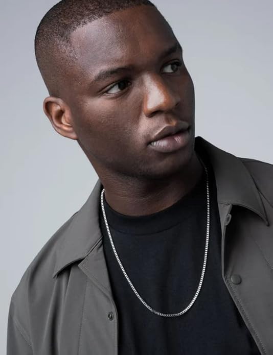 925 Sterling Silver Box Chain 2/3/4/5mm Necklace for Men Silver Link Chain for Women 16/18/20/22/24/26/30 Inches