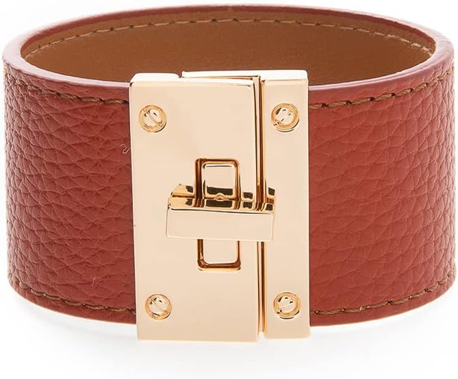 Rantanto Braid Leather Wrap Bracelet Trendy Stackable Crystal Cuff Boho Gold Heart Bracelet Jewelry Gift For Women