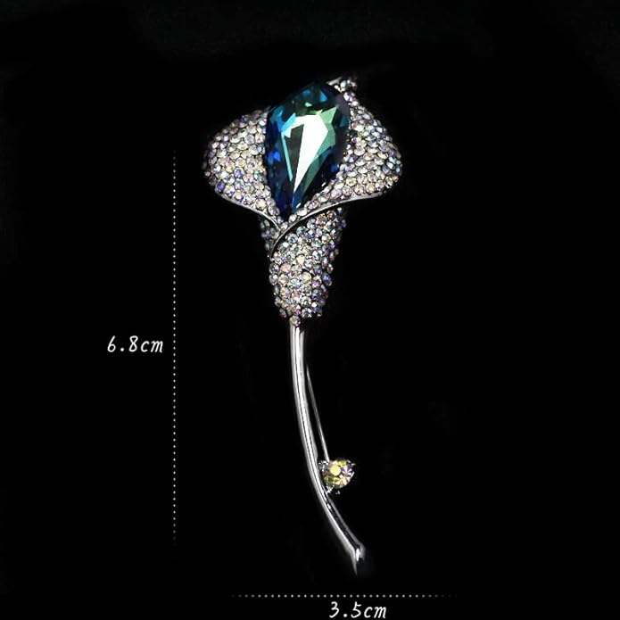 AILONMEI Brooch Pins For Women Fashion, Flower Brooches Jewelry For Women Floral Series Brooches And Pins Designer Lady's Costume