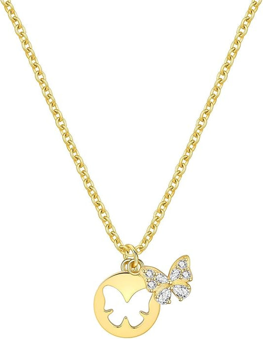 925 Sterling Silver Fashion Pendant Necklace for Women，Fashion Jewelry, 18K Gold Plated， Advanced Retro Series Link Chains ，Basic Multifunctional Accessories Suitable for Multiple Occasions and Daily Wear