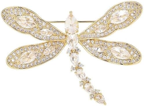 Animal Brooch for Women Girls 18k Gold Plated Animal Brooch Pin Rhinestone Animal Brooch Lapel Pin Jewelry Thanksgiving Day Birthday Wedding Gifts for Mom Wife