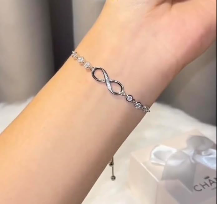 To My Soulmate Bracelet For Women With Heartfelt Message Card & Elegant Box, Bracelet For Girls, Soulmate Birthday, Wedding, Christmas Jewelry Gift From Boyfriend, Husband