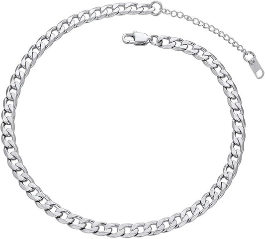 PROSTEEL 316L Stainless Steel Cuban Link Chain Necklaces for Men, Black/18K Gold Plated, Hypoallergenic Jewelry, 4mm-13mm, 14"-30", Come with Box