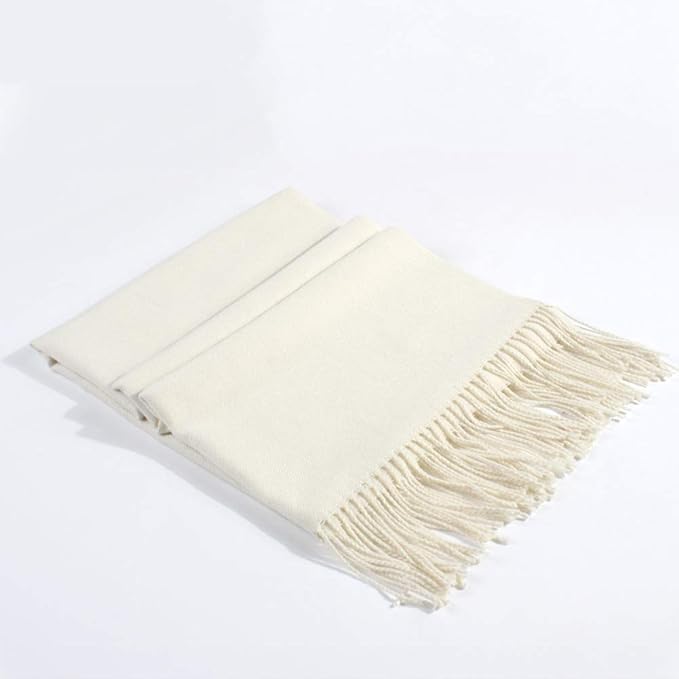HOYAYO Extra Large Thick Pashmina Shawl Wraps - Wool Soft Winter Warm Scarves Travel Blanket for Women