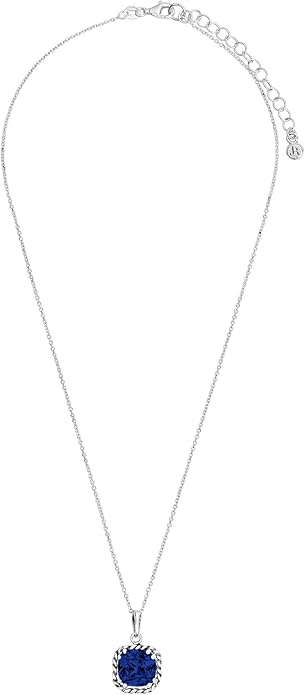 JEAN RACHEL JEWELRY 925 Sterling Silver Necklace for Women - Rope with Cubic Zirconia Vintage Design - Hypoallergenic, Lead & Nickel Free Jewelry - Artisan Handcrafted Statement Necklace