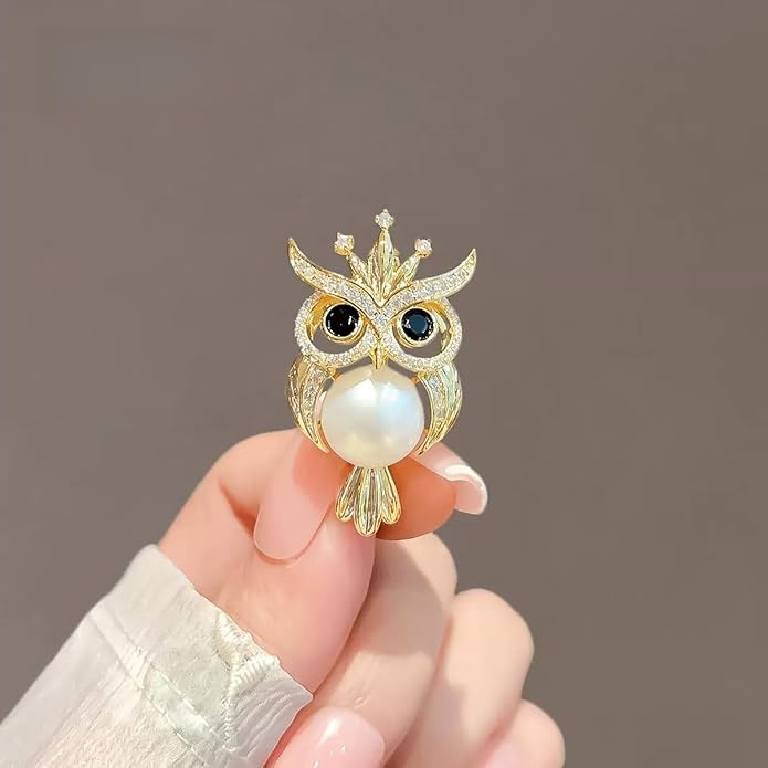 Soumimi Bird Theme Brooch Pin Cute Bird Animal Brooches Accessories Christmas Birthday Gift for Women