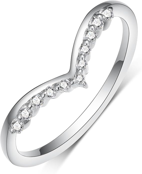 Pear-Shaped Moissanite Engagement Ring Set for Women, 10K 14K 18K Gold Pear-Cut Moissanite with Halo Wedding Bridal Split Shank Ring Set Pave Band Birthday Jewelry Gifts for Her