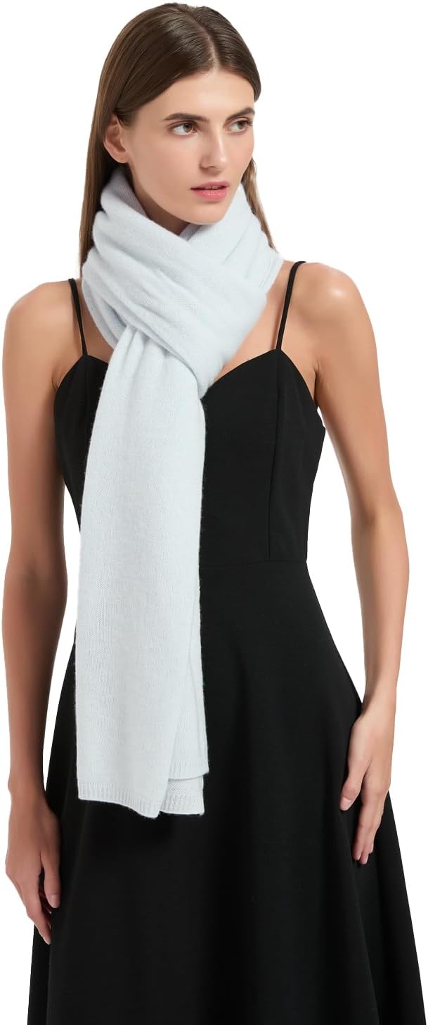 Erdenech Luxury Cashmere Wool Blend Wrap for Women, All-Season Travel Wrap Shawl, Extra Large Blanket Shawl Scarf Pashmina