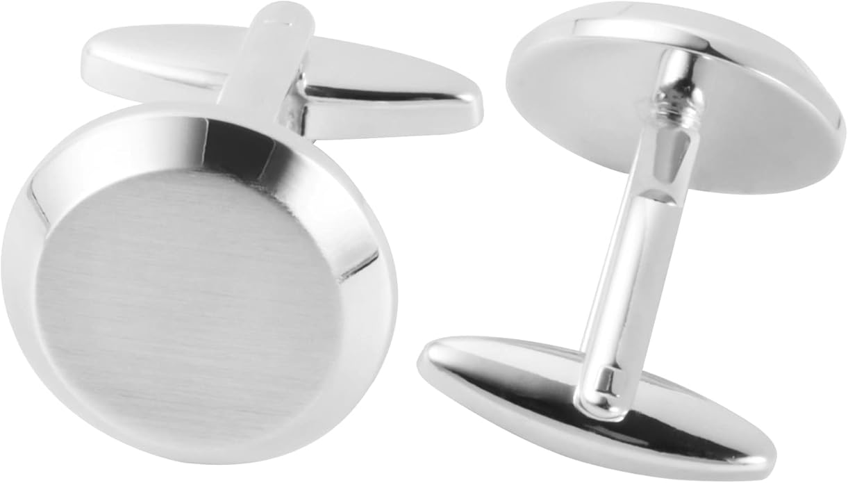 Dannyshi Cufflinks for Men Classic Wedding Business Shirt Cuff Links Set Gifts with Box