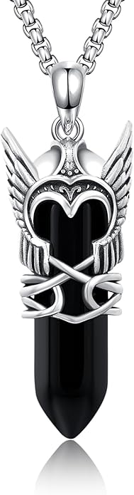 YueYuan Viking Necklace for Men 925 Sterling Silver Rune Amulet Pendant Nordic Necklace Viking Jewelry Gift for Father Husband Son