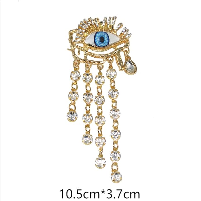 JKQBUX Versailles series Baroque elegant Brooches Pin for Women Men Girls Retro Court Pearl Corsage Pin delicate accessory