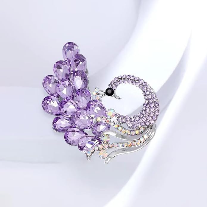Soumimi Bird Theme Brooch Pin Cute Bird Animal Brooches Accessories Christmas Birthday Gift for Women