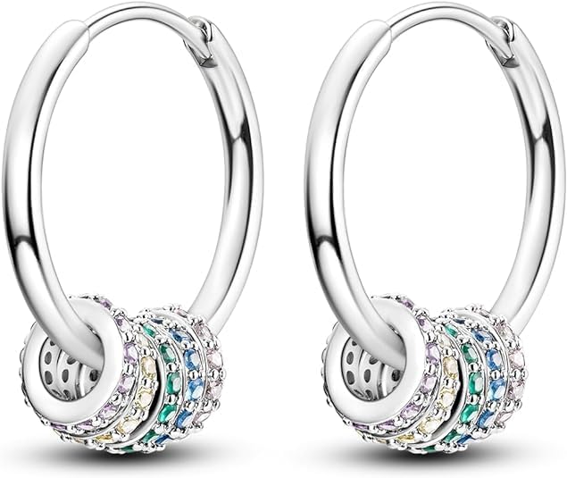 925 Sterling Silver Women Earrings, Sparkling Star and Moon Earrings, Various Hypoallergenic Earrings, Best Gift for Women