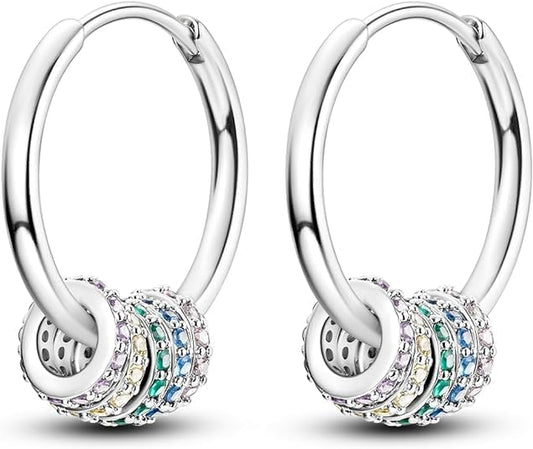 925 Sterling Silver Women Earrings, Sparkling Star and Moon Earrings, Various Hypoallergenic Earrings, Best Gift for Women