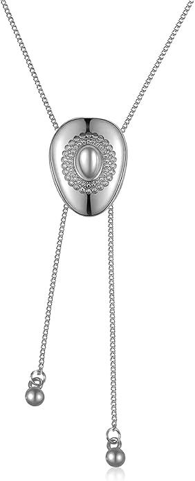 Yolev Western Necklaces For Women Cowgirl Necklace For Women Bolo Tie Lariat Hat Chain Y Necklaces Country Western Jewelry
