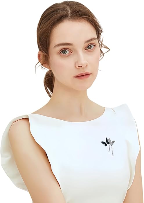 Animal Brooch for Women Girls Rhinestone Animal Brooch Lapel Pin Jewelry Gift for Mom Wife