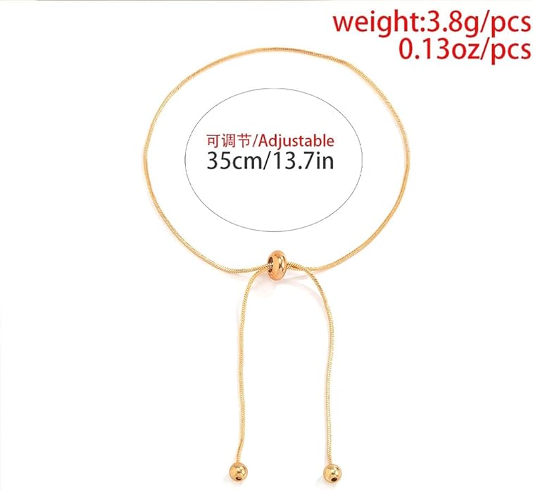 Ankle Bracelets for Women Waterproof Adjustable Stainless Steel Chain Anklet Bracelet for Women Vintage Fashion Simple Thin Chain Anklet Female Foot Summer Beach Jewelry Gift