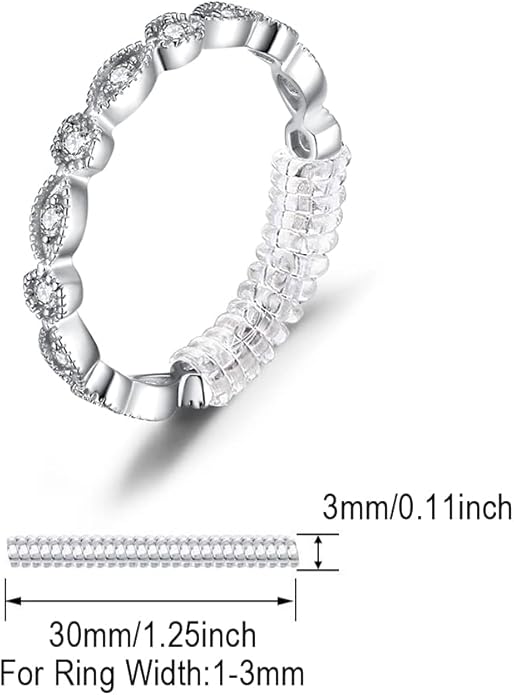 JewelryPalace 14K Gold Plated 925 Sterling Silver Rings for Women, Cubic Zirconia Promise Rings for Her, Stackable Wedding Bands Rings for Women Set Size 4-12