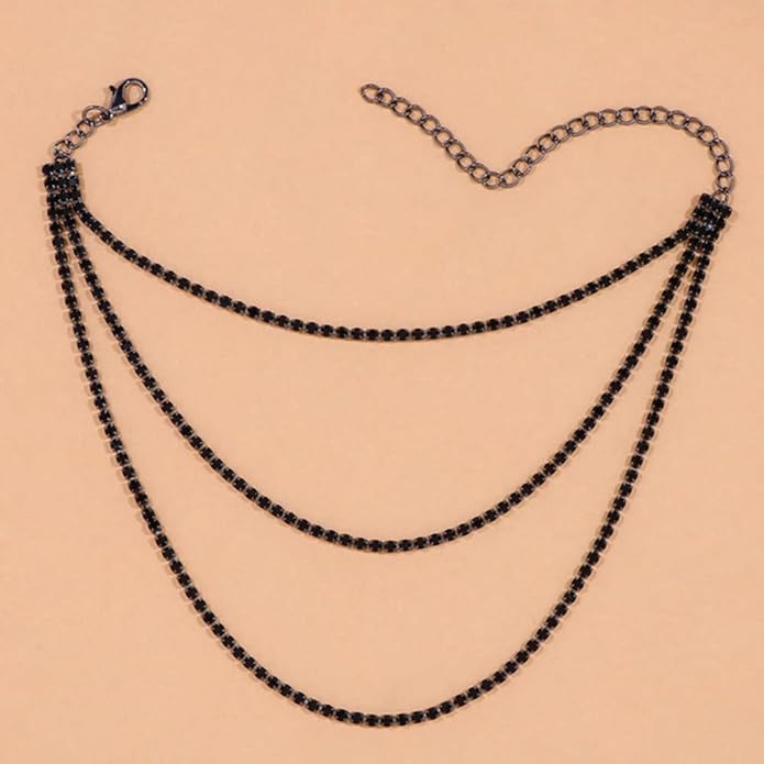 Ankle Bracelets for Women Waterproof Adjustable Stainless Steel Chain Anklet Bracelet for Women Vintage Fashion Simple Thin Chain Anklet Female Foot Summer Beach Jewelry Gift