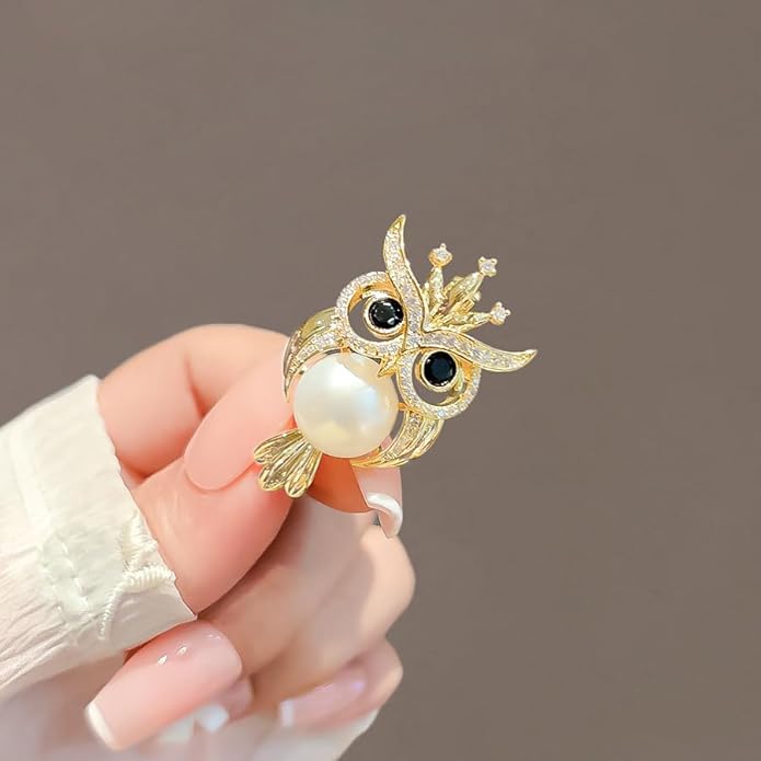 Soumimi Bird Theme Brooch Pin Cute Bird Animal Brooches Accessories Christmas Birthday Gift for Women