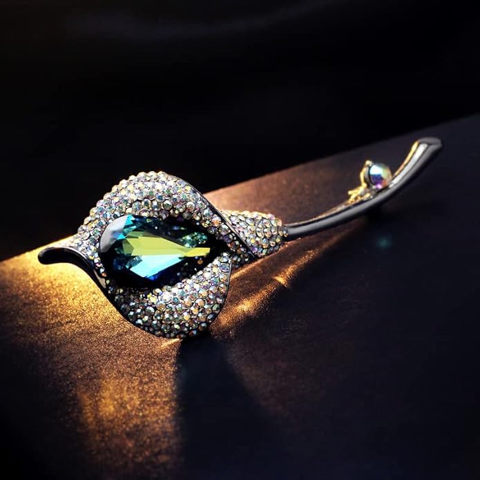 AILONMEI Brooch Pins For Women Fashion, Flower Brooches Jewelry For Women Floral Series Brooches And Pins Designer Lady's Costume