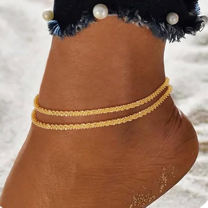 Ankle Bracelets for Women Waterproof Sparkly Anklets Tennis Rhinestone Anklets for Women Starfish Infinity Heart Cross Anklet Bracelet Beach Jewelry