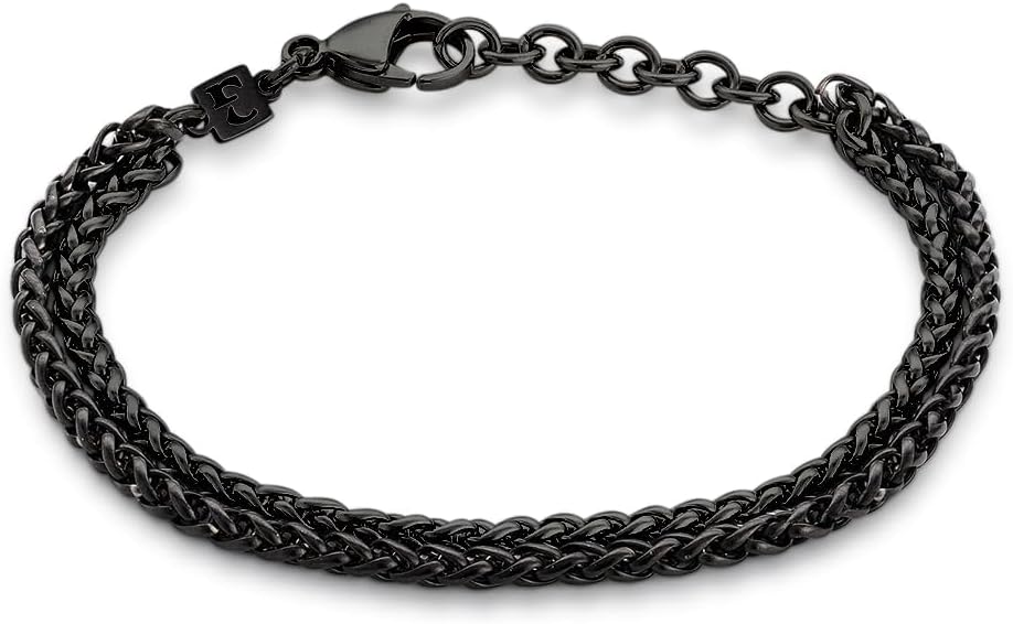 Galis Mens Bracelet Dvir - Stainless Steel for Men, Non Tarnish Rope Chain Bracelets, Stylish Birthday, Gift for Men, Dad, Husband, Boyfriend