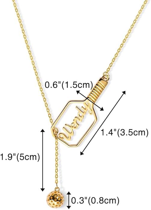 callie Personalized Volleyball|Basketball|Hockey|Baseball|Soccer|Pickleball Necklace - Custom Name & Number, Jewelry Gifts for Sports Lover