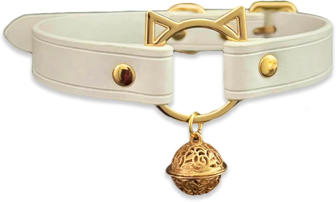 Leather Choker Necklaces for Women Choker with Bell Choker Necklace for Women Kitten Collar Necklace Western Jewelry for Women