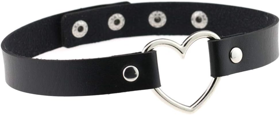 Choker Collar for Women Girls, Adjustable Rock Punk Choker Collar Necklace