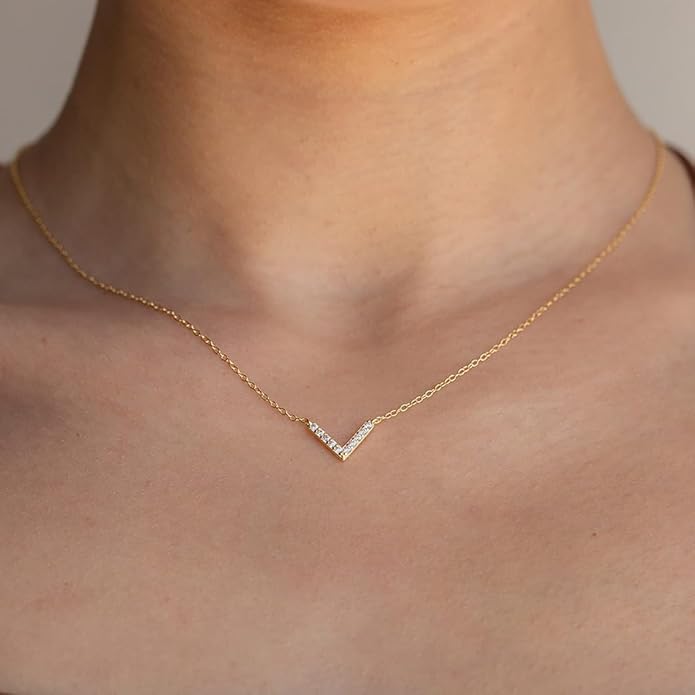Gold Necklace for Women-14k Gold Plated Infinity Necklace Star Of David Necklace Evil Eye Cross Pendants Heart Dainty Gold Necklace For Women
