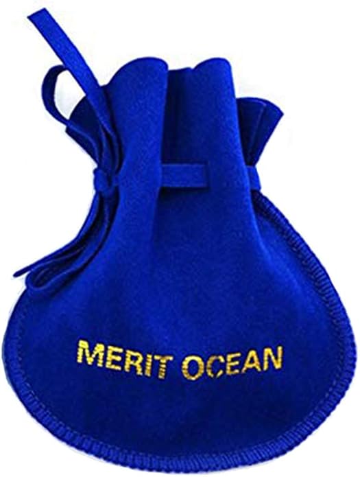 Merit Ocean Cufflinks for Men, Stainless Steel Cuff Links Mens for Wedding Business Gifts, Silver, Black, Gold