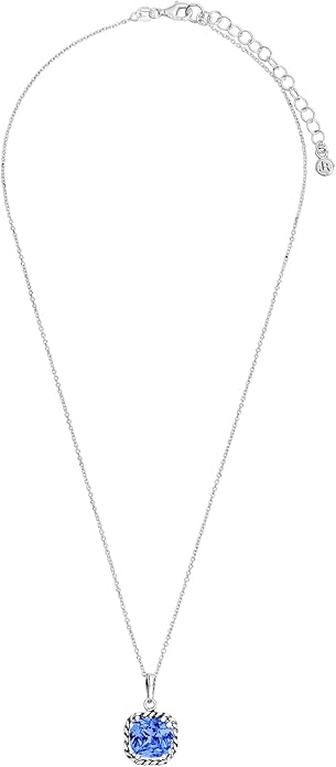 JEAN RACHEL JEWELRY 925 Sterling Silver Necklace for Women - Rope with Cubic Zirconia Vintage Design - Hypoallergenic, Lead & Nickel Free Jewelry - Artisan Handcrafted Statement Necklace