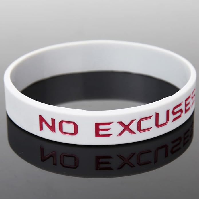 50Pcs Custom Silicone Wristbands Personalized Debossed Rubber Bracelets for Motivation, Party favors, Events, Birthdays, Awareness