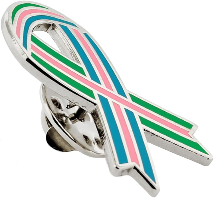PinMarts Breast Cancer Ribbons and Breast Cancer Awareness Enamel Pins - Perfect Breast Cancer Gifts for Women, Events, Fundraisers, and Breast Cancer Awareness Decoration
