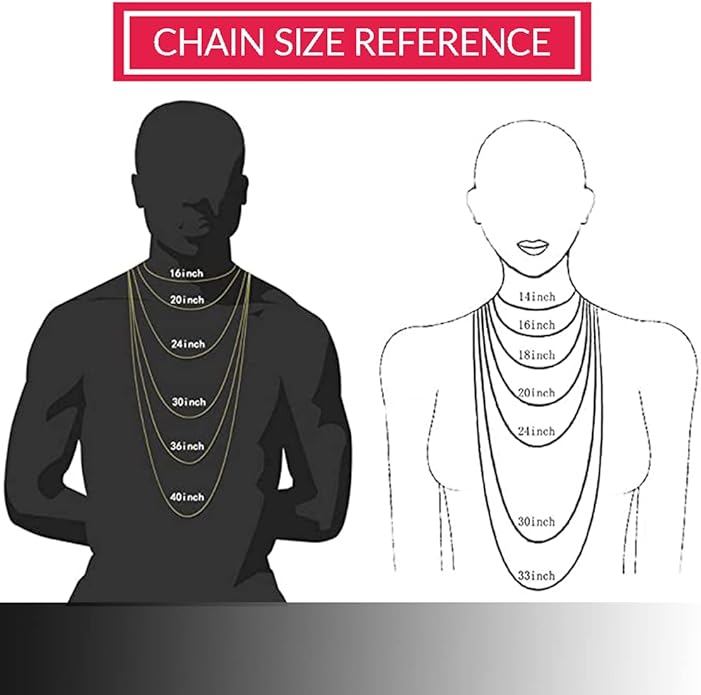 EMESLY Miami Cuban Link Chain 14K Gold Plated Necklace (16, 18, 20, 22, 24, 30 Inches Length); Hip Hop Bracelet (8" Length) for Men & Women; Perfect Iced Out Bling Jewelry Gift