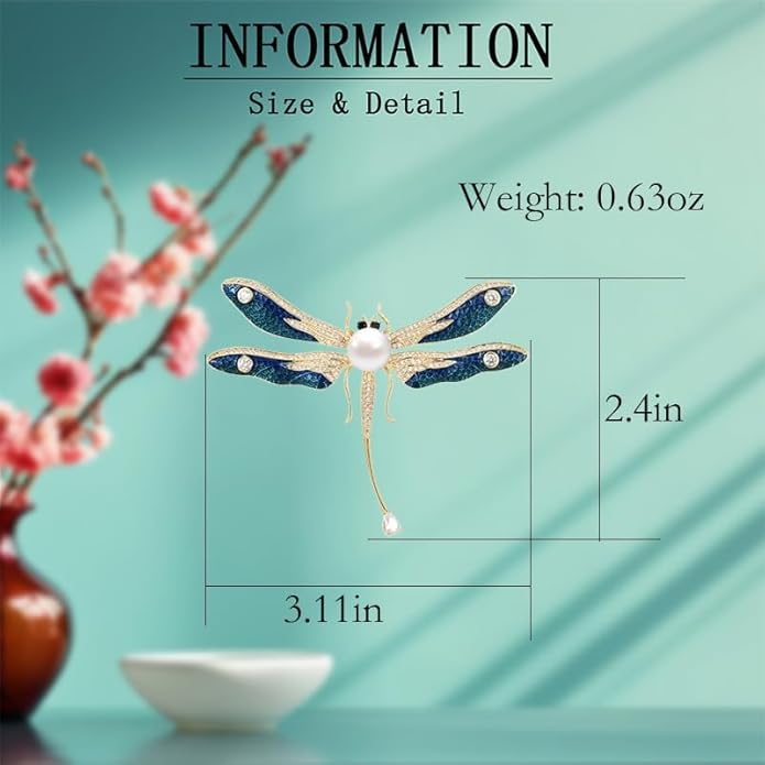 Animal Brooch for Women Girls 18k Gold Plated Animal Brooch Pin Rhinestone Animal Brooch Lapel Pin Jewelry Thanksgiving Day Birthday Wedding Gifts for Mom Wife