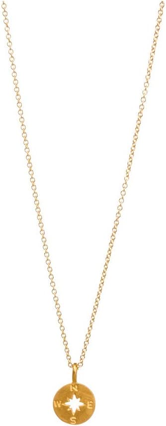 Hundred River Friendship Anchor Compass Necklace Good Luck Elephant Pendant Chain Necklace with Message Card
