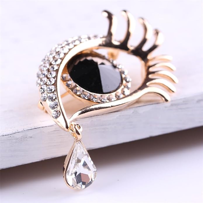 JKQBUX Versailles series Baroque elegant Brooches Pin for Women Men Girls Retro Court Pearl Corsage Pin delicate accessory