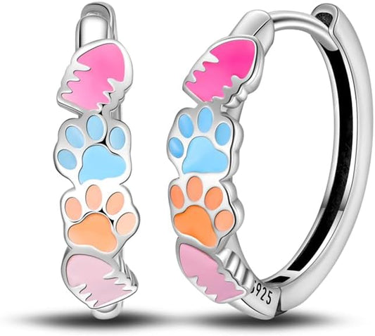 925 Sterling Silver Women Earrings, Sparkling Star and Moon Earrings, Various Hypoallergenic Earrings, Best Gift for Women