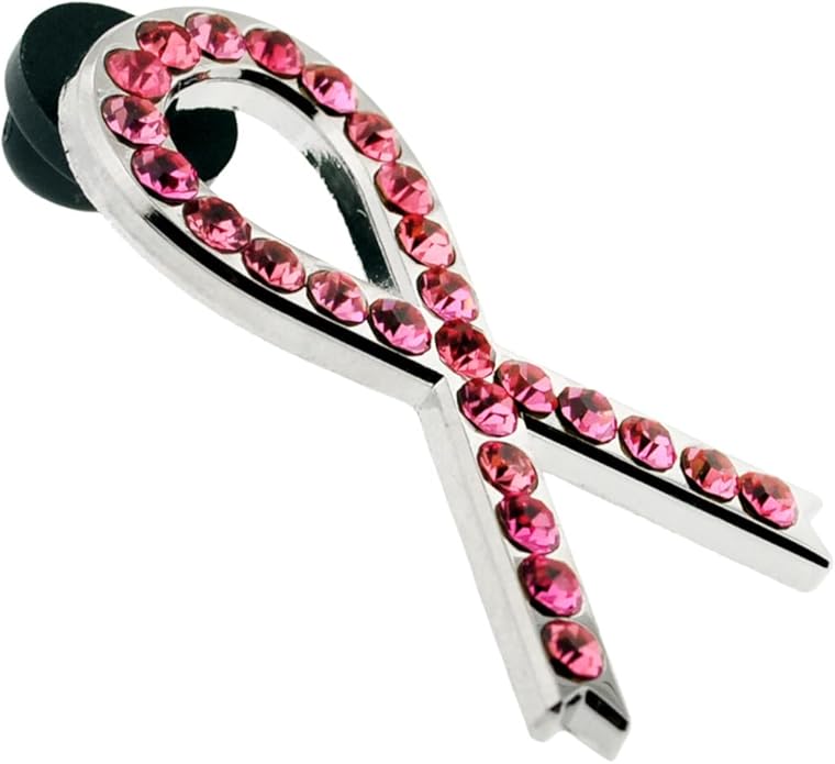 PinMarts Breast Cancer Ribbons and Breast Cancer Awareness Enamel Pins - Perfect Breast Cancer Gifts for Women, Events, Fundraisers, and Breast Cancer Awareness Decoration