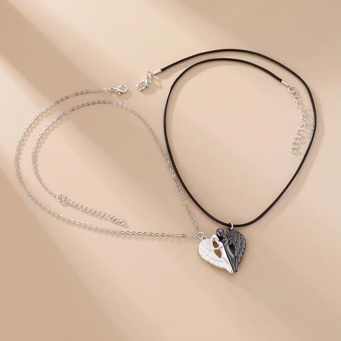 925 Sterling Silver Hug Necklace For Women And Men, 14K Yellow Gold Hugged Dog Necklace, Mom And Hug, Hug Angel Wings Pendant, Two Hands Hugs And Kisses Necklace, Hugging Necklaces For Women