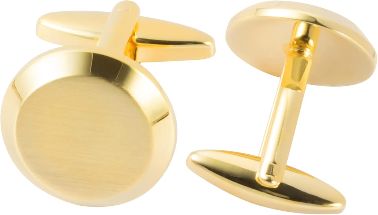 Dannyshi Cufflinks for Men Classic Wedding Business Shirt Cuff Links Set Gifts with Box