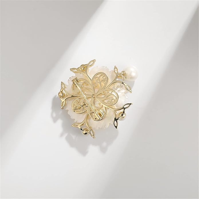 AILONMEI Brooch Pins For Women Fashion, Flower Brooches Jewelry For Women Floral Series Brooches And Pins Designer Lady's Costume