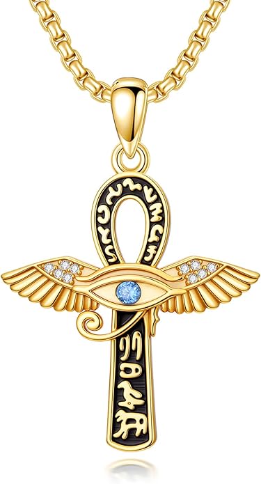 YEESIA Cross Necklace for Men Women 925 Sterling Silver Christian Pendant Religious Jewelry Gift for Men Women.
