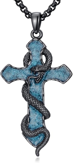 YEESIA Cross Necklace for Men Women 925 Sterling Silver Christian Pendant Religious Jewelry Gift for Men Women.